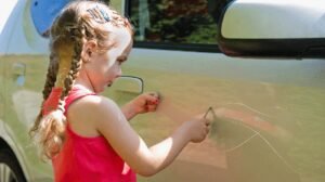 Children Paying With You Car